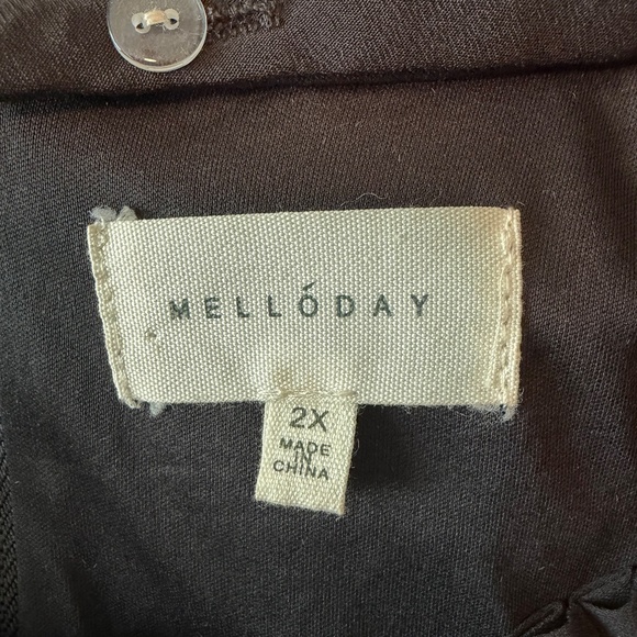 PLUS SIZE (2X)_Melloday Silver Sequin Dress (~Midi-Length) - Picture 5 of 5